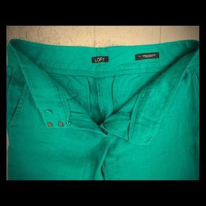 Loft Marisa linen Trouser in green size 6